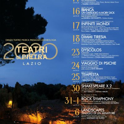 Torna la rassegna “Teatri di Pietra”