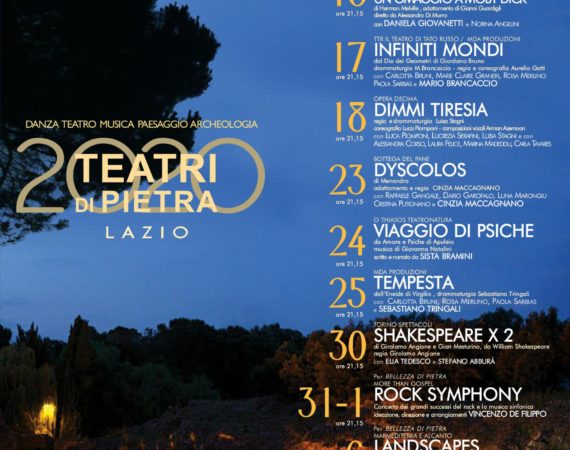 Torna la rassegna “Teatri di Pietra”